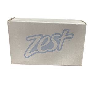 Vintage New Old Stock ZEST 4 ounce Bar of Bath‎ Soap New Shower Clean Deadstock